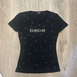 Y2k bebe bedazzled top